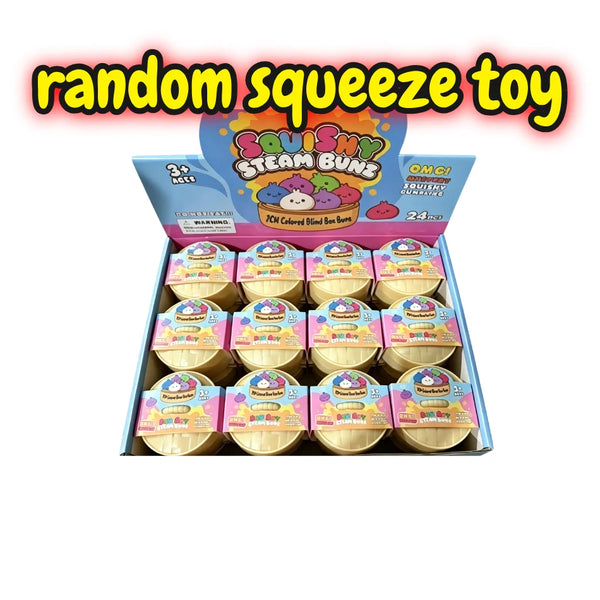 Colorful Dumpling Squeeze Toy
