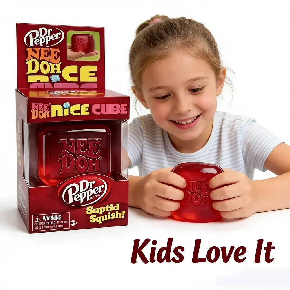 Dr Pepper NeeDoh Stress Cube