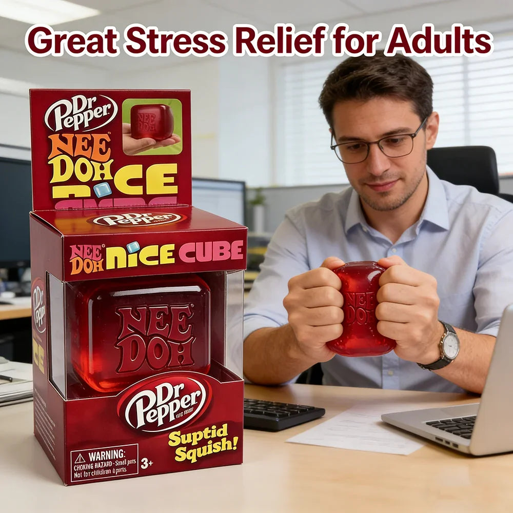 Dr Pepper NeeDoh Stress Cube